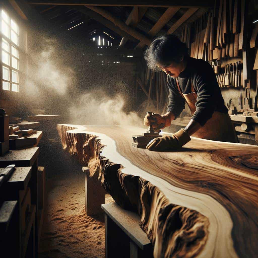 The Unexpected Zen of Wrestling with Wood and Epoxy