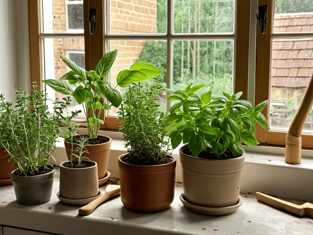 Harvesting Success indoor herb gardening tips