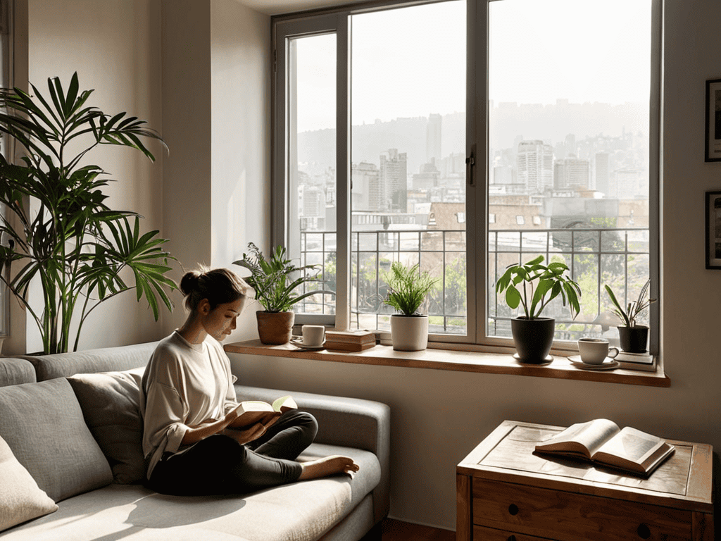 Embracing Digital Minimalism lifestyle concept