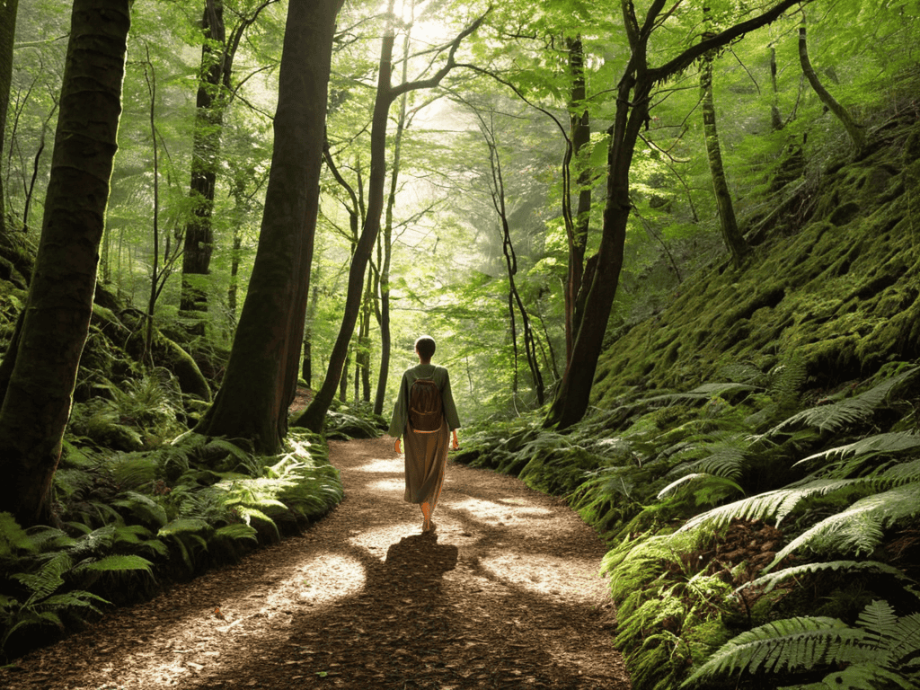 Embracing Shinrin Yoku Forest Bathing serenity