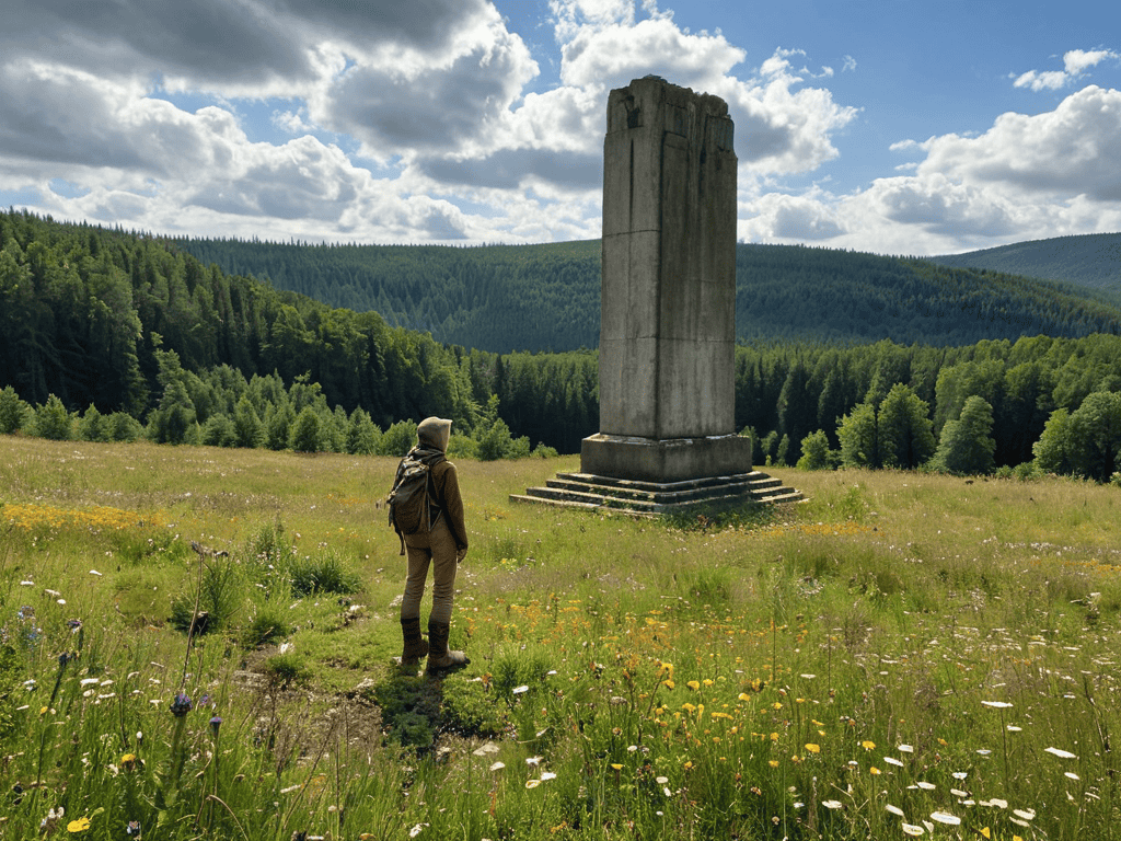 Spomenik hunting in Balkans landscapes