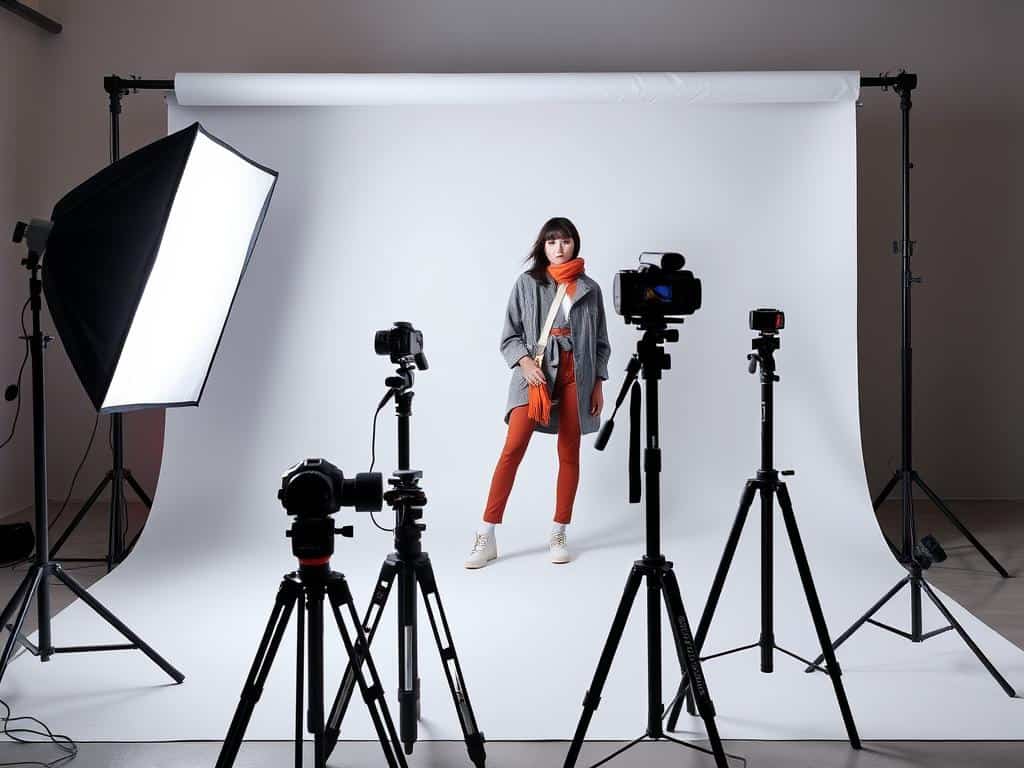fashion photography setup