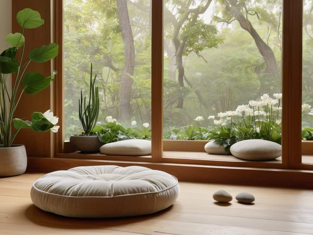 Weaving Tranquility meditation sanctuary
