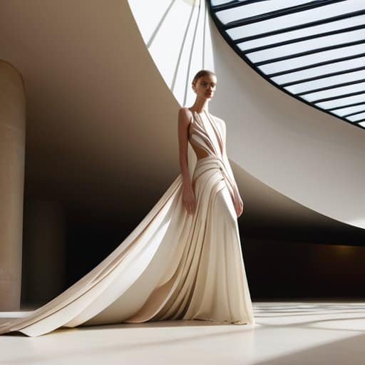 From Architecture to Wardrobe Fluid Silhouettes Meet Nature