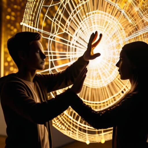 A Digital Handshake Process the Rhythm of Connection