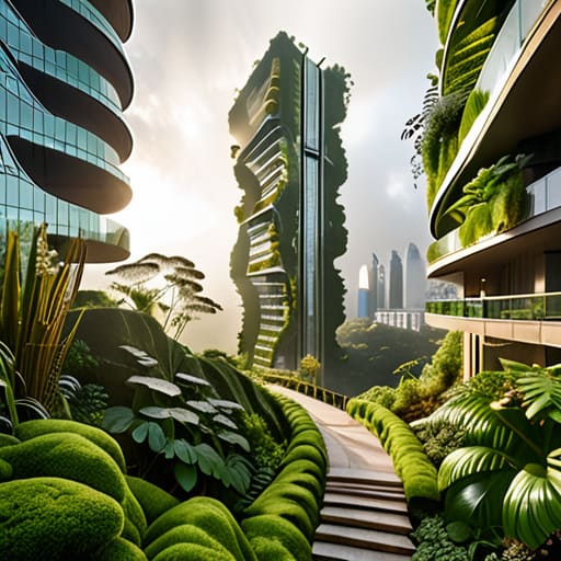 Biophilic City Design Painting Life Onto Concrete Canopies