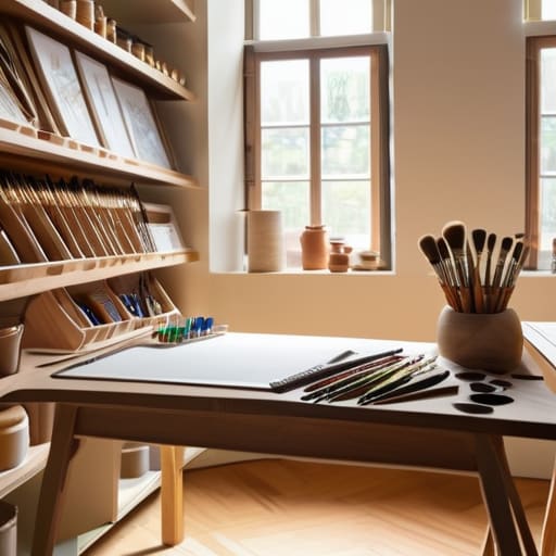 Organizing Art Supplies and Tools for a Playful Flow